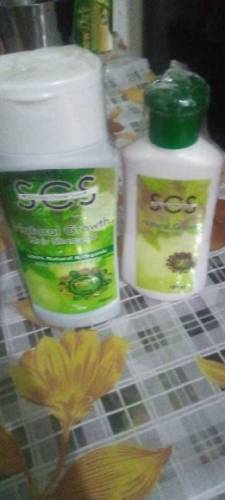 long hair shampoo & oil