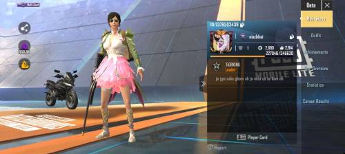 PUBG lite account sell 