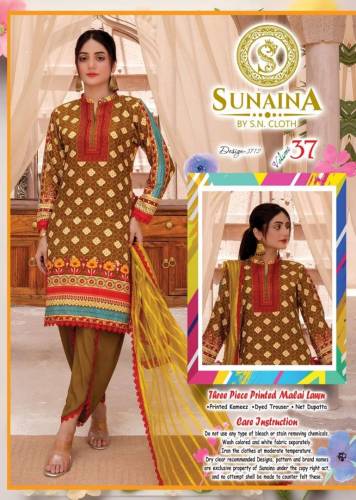 Malai Lawn 3pc Suits