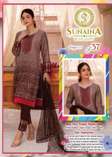 Malai Lawn 3pc Suits