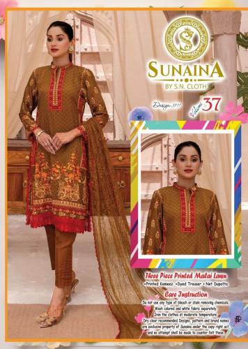Malai Lawn 3pc Suits