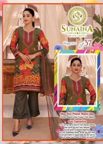 Malai Lawn 3pc Suits