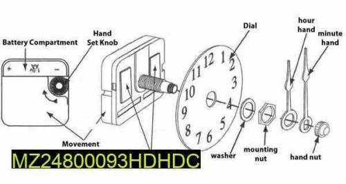 Heart Wall Clock 