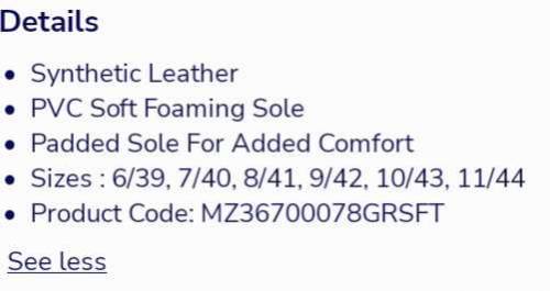 man shoes 