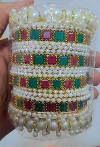 new pearls sets bangles 
