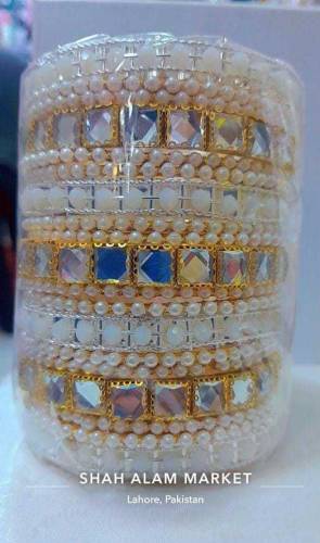 new pearls sets bangles 