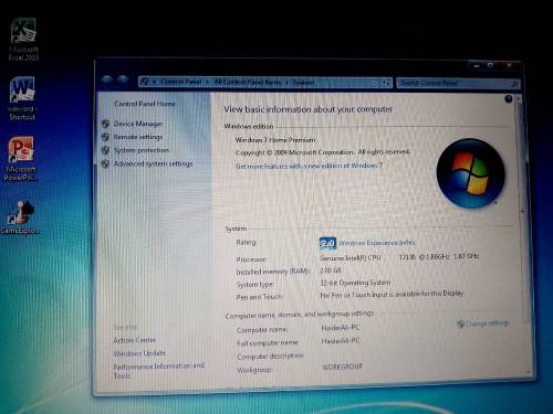 Toshiba satellite pro 9