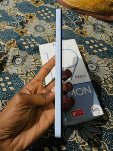 Tecno camon 19 neo withbox and charger full ok 