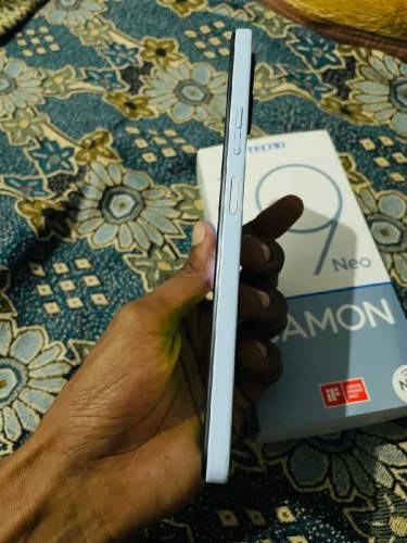 Tecno camon 19 neo withbox and charger full ok 
