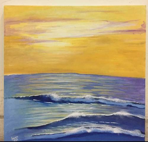 Acrylic painting