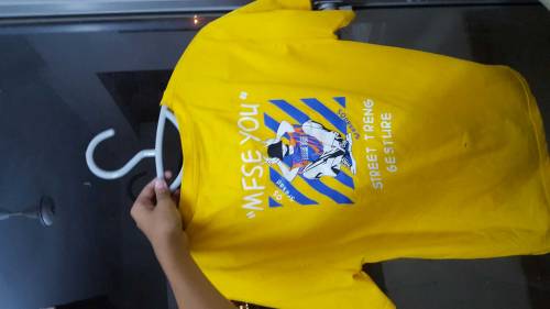 yellow shirt 