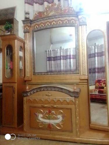 Bed/side table/dressing table/almaare condition used like new