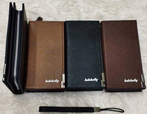 Men Leather Bifold Wallet 