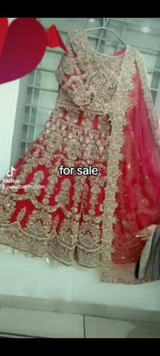 lengha nakshi tabki very decent beautiful work.use only 2 hours