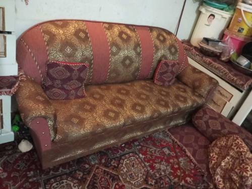 sofa set 3 seater with two single seater sofa