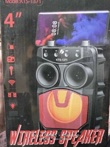 wireless Bluetooth high quality speaker.