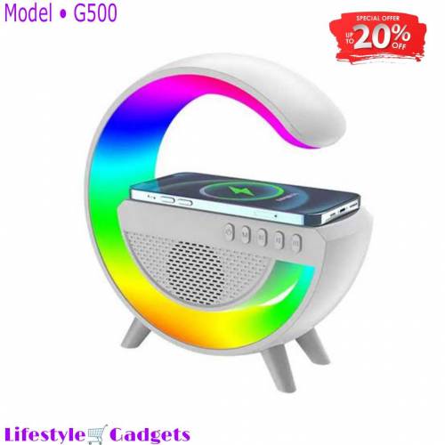 Wireless charging,speaker and lead lights lamp /G500 model