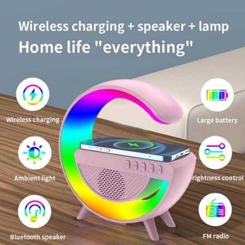 Wireless charging,speaker and lead lights lamp /G500 model