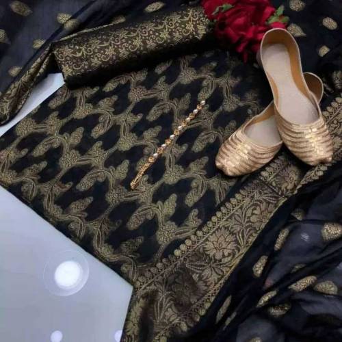 3PCS women unstitched lawn Printed suit premium quality Free delivery