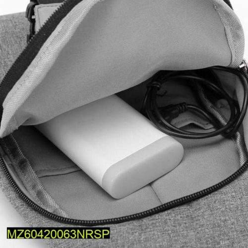 chest backpack ,Grey 