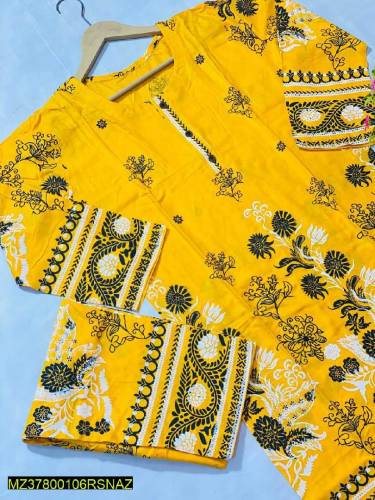 •  Fabric: Lawn•  Pattern: Printed•  Style Cut: Cut Work Style•  Size:
