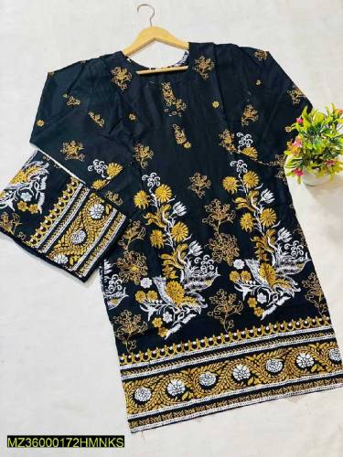 •  Fabric: Lawn•  Pattern: Printed•  Style Cut: Cut Work Style•  Size: