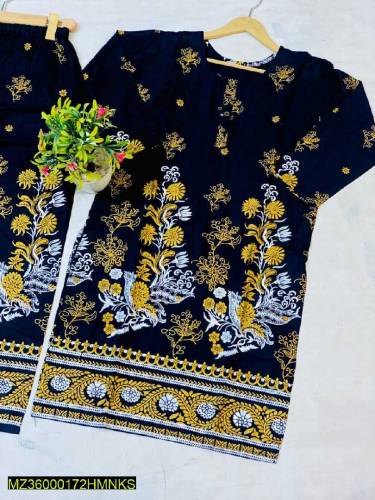 •  Fabric: Lawn•  Pattern: Printed•  Style Cut: Cut Work Style•  Size: