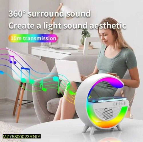G500 wireless charging bluetooth speaker