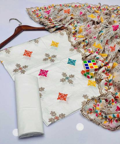 3pcs unstitched suite 