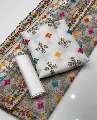 3pcs unstitched suite 