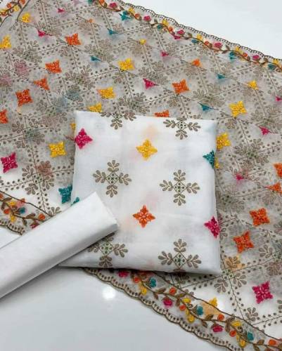 3pcs unstitched suite 
