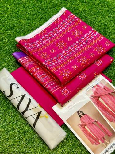 saya 3pcs lawn 2024 suits