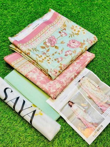 saya 3pcs lawn 2024 suits