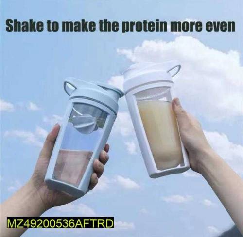 500 Ml Capacity Portable Shaker Water Bottle