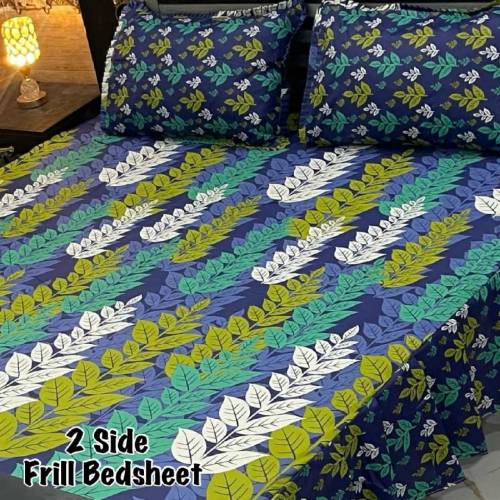 double sided frill bedsheets 