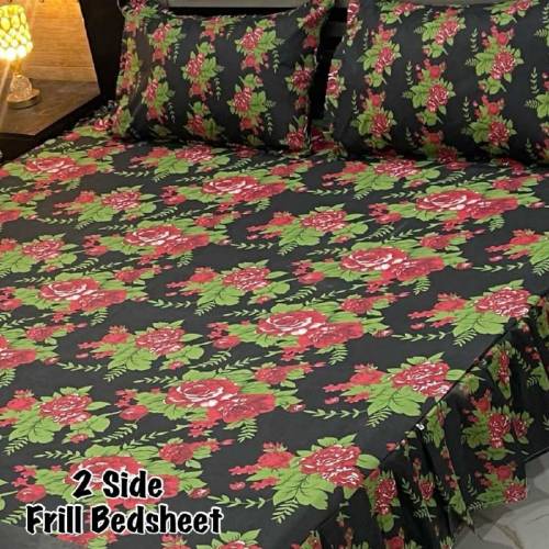 double sided frill bedsheets 