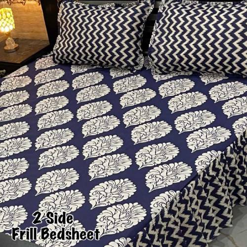 double sided frill bedsheets 
