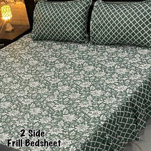 double sided frill bedsheets 