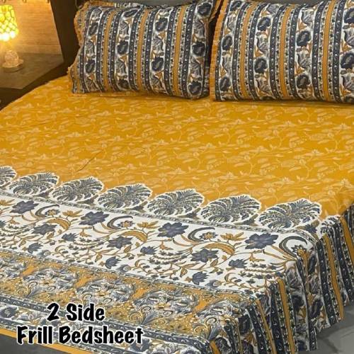 double sided frill bedsheets 