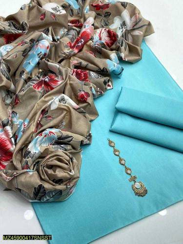 •  Fabric: Katan Silk•  Pattern: Plain•  Shirt Front - Pattern: Plain•