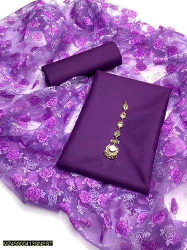 •  Fabric: Katan Silk•  Pattern: Plain•  Shirt Front - Pattern: Plain•