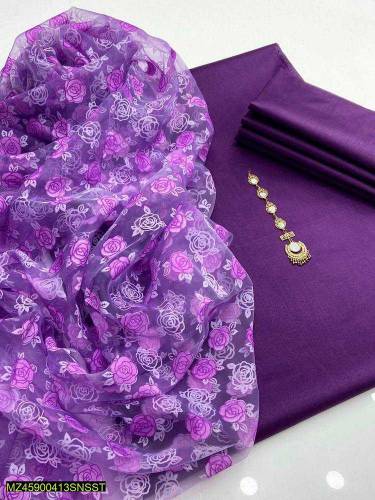 •  Fabric: Katan Silk•  Pattern: Plain•  Shirt Front - Pattern: Plain•