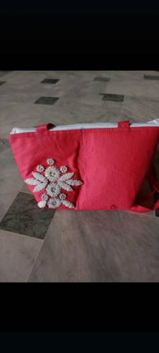Hand Made Embroidery MOTi Purse