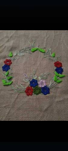 Hand Made Embroidery MOTi Purse