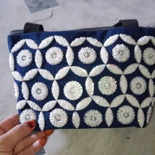 Hand Made Embroidery MOTi Purse