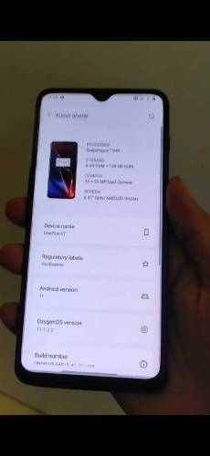OnePlus 6t PTA approved 