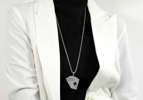 Men's new trending pendant is available with free delivery charges. 