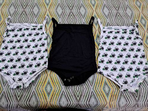 pack of 3 baby body suits brought from Thailand 