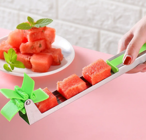stainless steel watermelon cutter