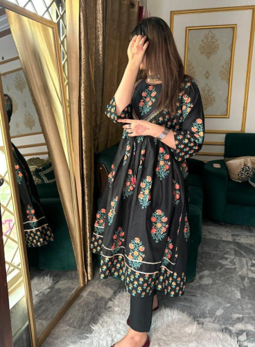 2Pcs Lawn Printed mexi 